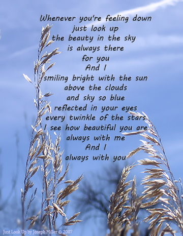 look up poem4